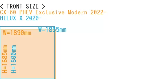#CX-60 PHEV Exclusive Modern 2022- + HILUX X 2020-